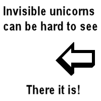 Invisible Unicorn on Amazon